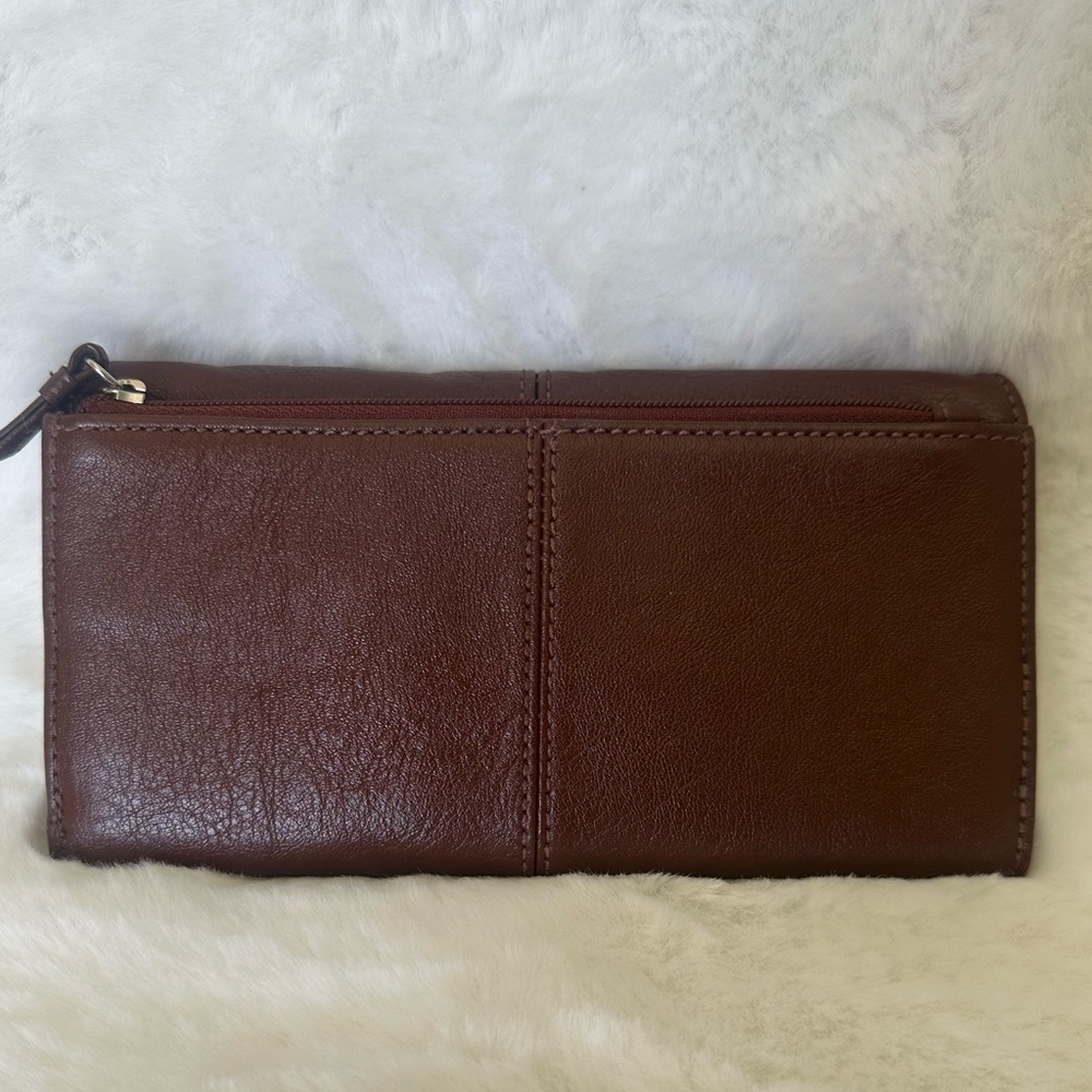Coach Soho Brown Leather Tri Fold Vintage Wallet - Picture 3 of 13